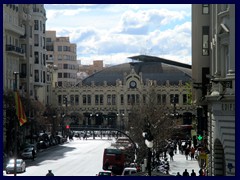 Valencia Town Hall 13 - towards Northern Station